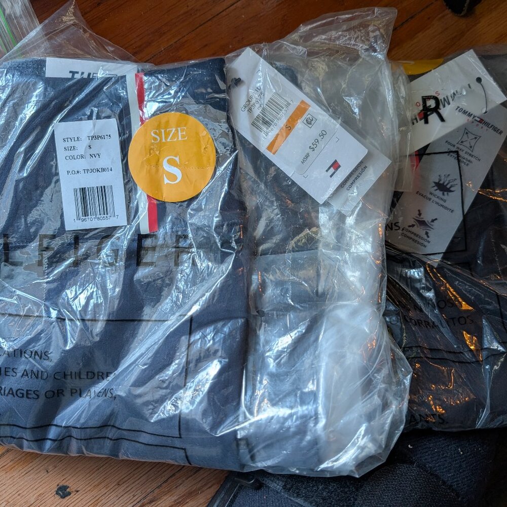 Tommy Hilfiger Small women's full length high rise exercise leggings